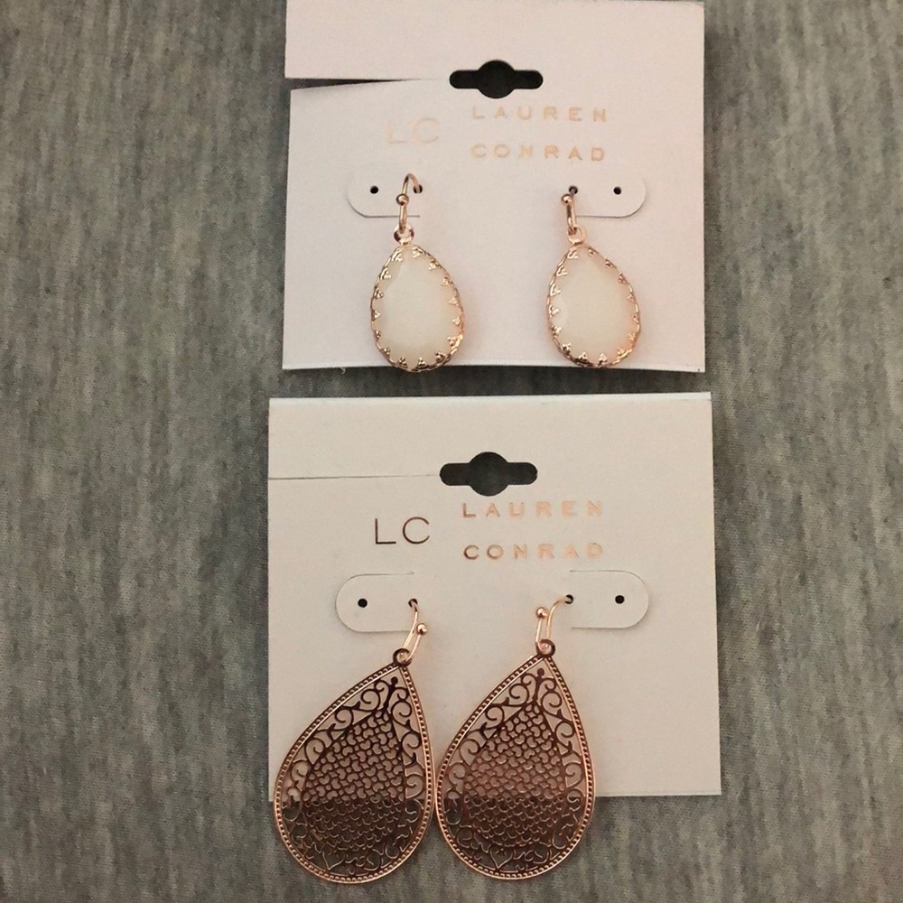 2 pairs of earrings LC NWT